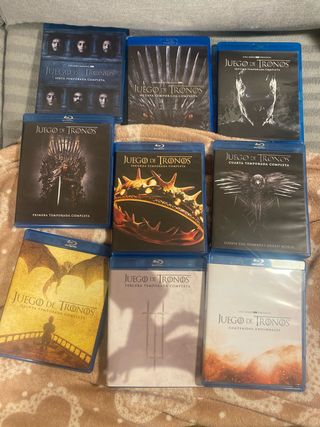 Juego de Tronos Blu-ray Temporadas 1-8 Completas