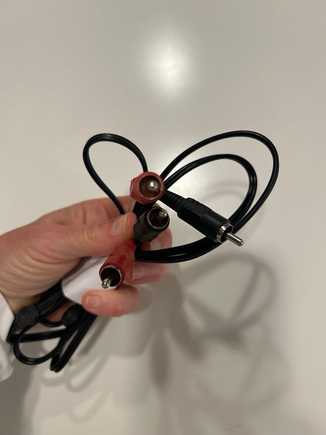 Cavo RCA Audio Video 3 Connettori