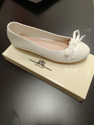 Zapatos comunión Deb&Dan blancos