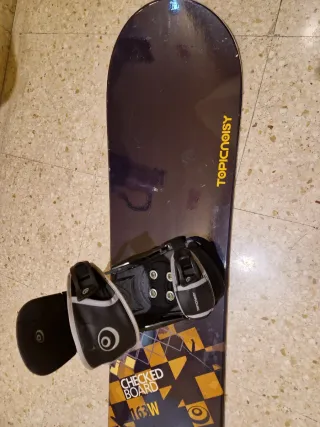 Tabla Snowboard Checked Board 163W