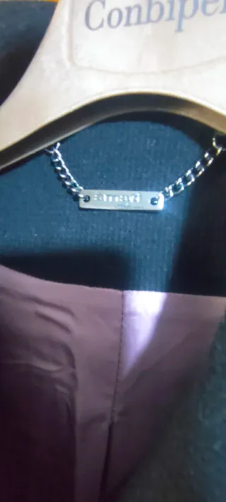 Cappotto Conti donna nero con in