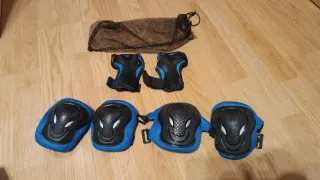 Protecciones para patinaje (rodilleras, coderas)