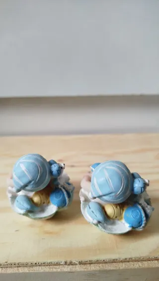 Set statuette bimbi con orsetto