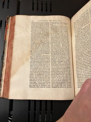 libri antichi:Storia di Polibio 1727-30
