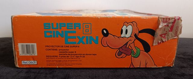 PROYECTOR SUPER 8 CINEXIN REF. 0801 + 3 CASSETES
