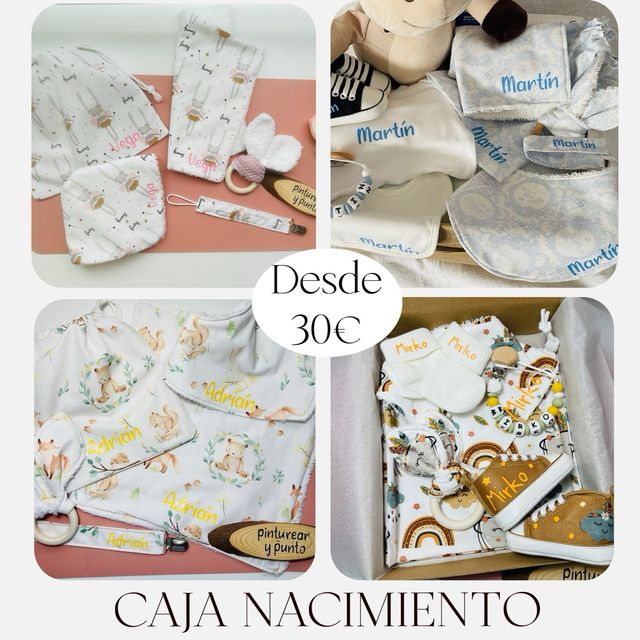 Caja de nacimiento personalizada
