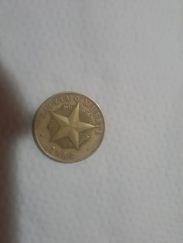 1 Peso Cubano 1985 Estrella