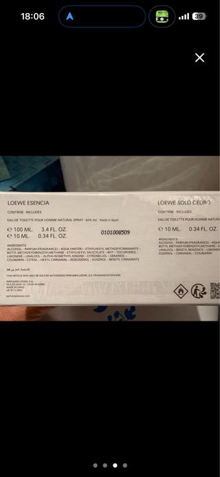 Black Friday! Pack Loewe Esencia EDT 100ml 80€!!!