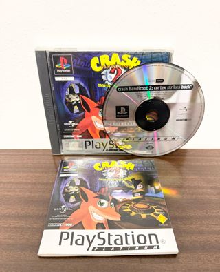 Crash Bandicoot 2 Gioco PS1 Platinum PAL
