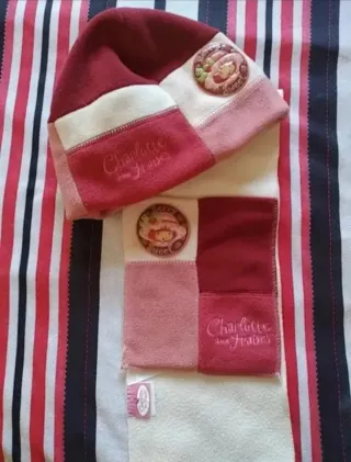 Gorro y bufanda niña. 12 meses