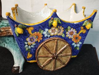 Enorme asino in ceramica vietrese Anni ‘60