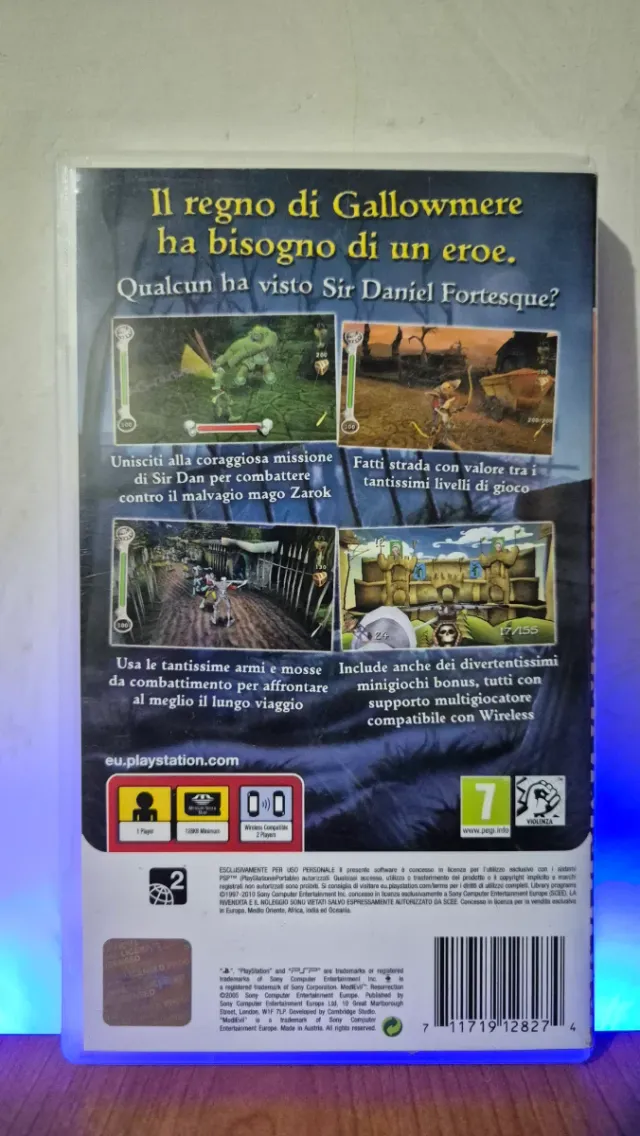 Medievil Resurrection PSP