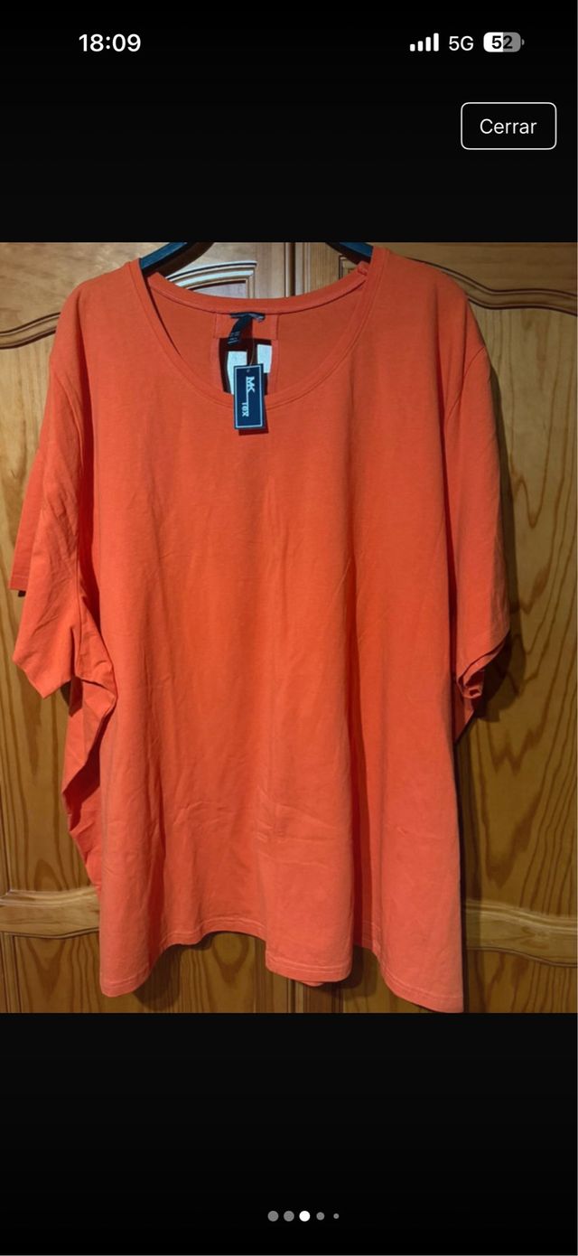 Pack 4 Camisetas Tallas Grandes