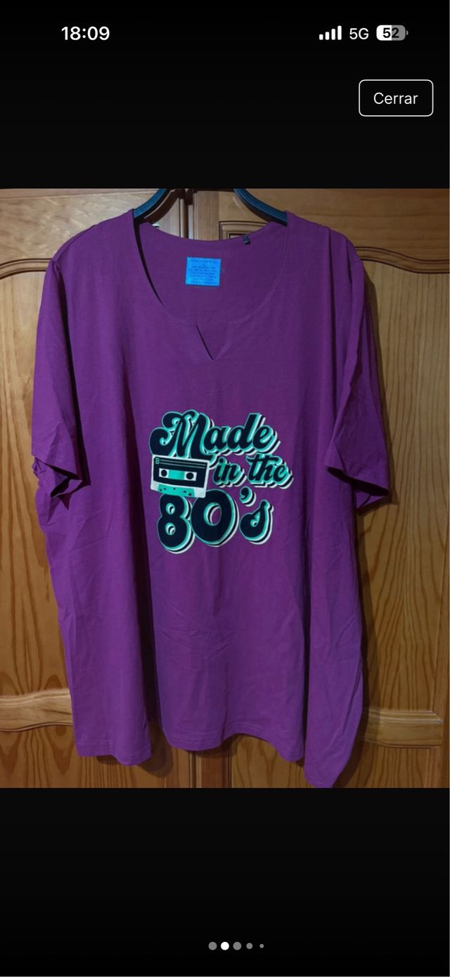 Pack 4 Camisetas Tallas Grandes