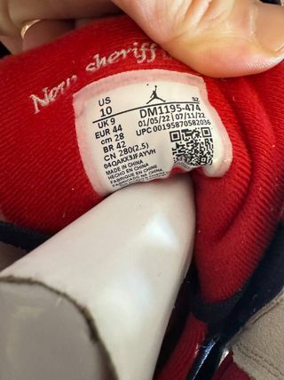 Jordan 7 Trophy Room taglia 44.5