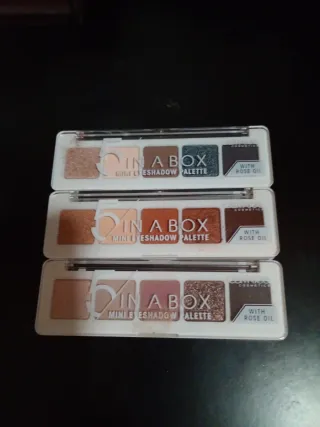 3 Paletas Sombras Catrice In A Box