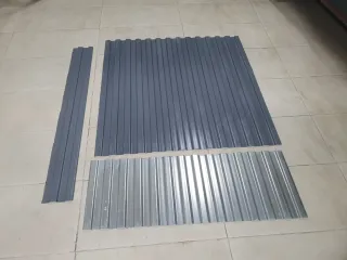 Chapas metálicas onduladas