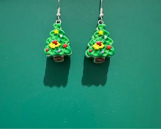 Pendientes árbol de Navidad