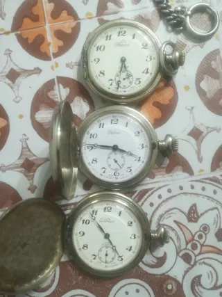 3 Orologi da tasca Perseo