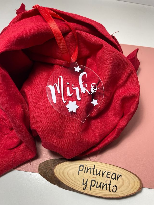 Bolas Navideñas Personalizadas