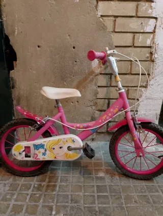 Bicicleta infantil rosa