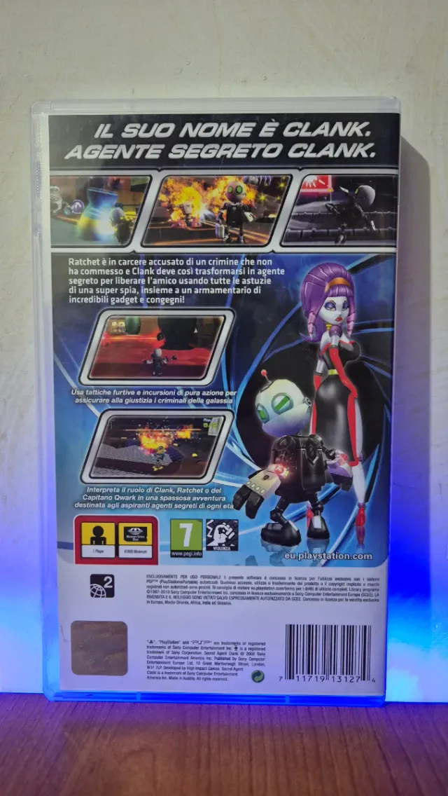 Secret Agent Clank PSP