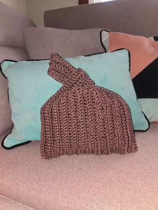 Bolso nudo japonés tejido a mano