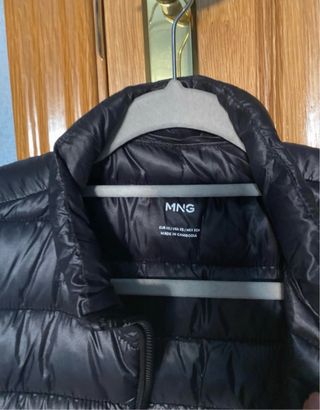 Chaleco acolchado negro Mango Talla XS