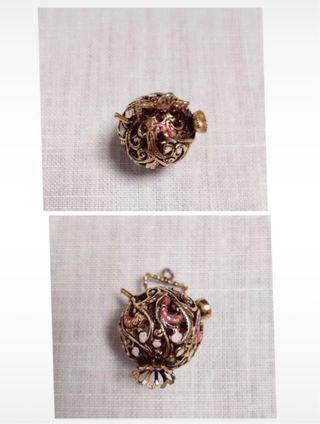 Lote 4 charms o colgantes dorados