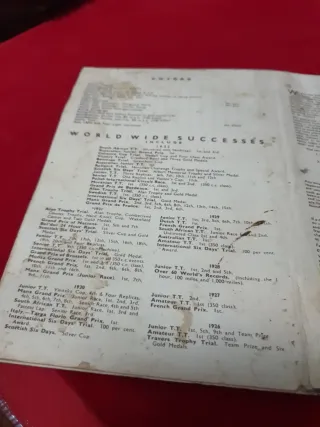 Catálogo motocicletas