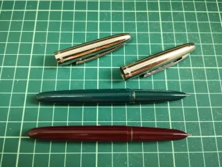 Coppia di penne stilografiche Hero Vintage "Pocket"