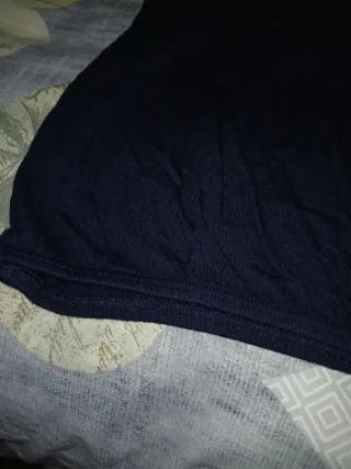 Camiseta manga corta azul