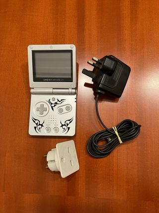 Nintendo Game Boy Advance SP Plata Tribal Edición