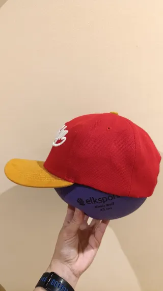 Gorra visera plana Brooklyn Roja