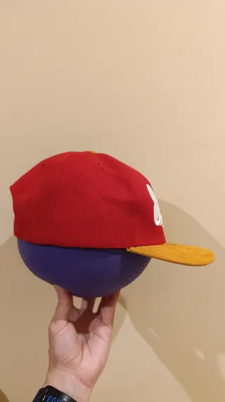 Gorra visera plana Brooklyn Roja