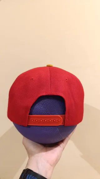 Gorra visera plana Brooklyn Roja