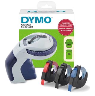 Dymo Etiquetadora en Relieve con 3 Cintas