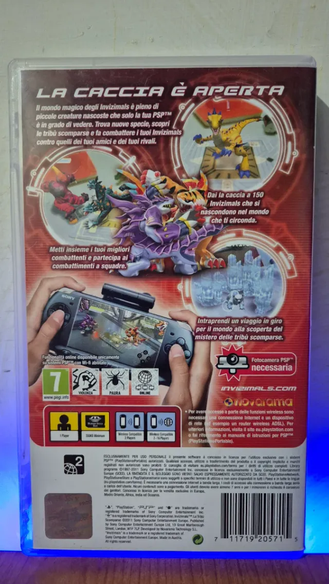 Invizimals Le Tribù Scomparse PSP