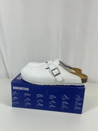 Birkenstock Boston Blancas Talla 42