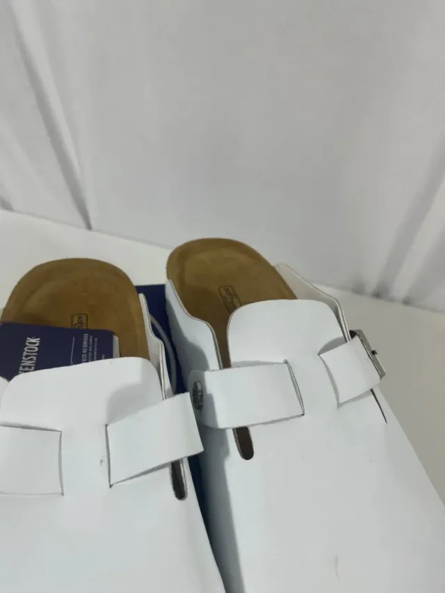 Birkenstock Boston Blancas Talla 42