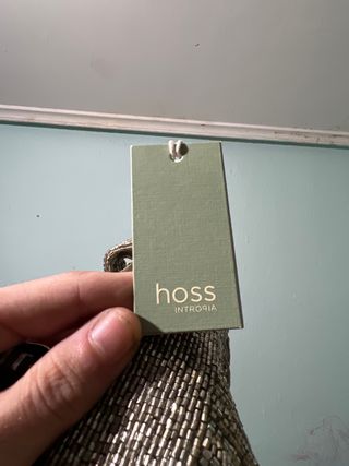 Bolso Hoss Intropia Dorado y Plateado