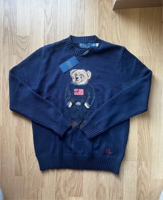 Jersey Polo Ralph Lauren Oso Bandera Mujer