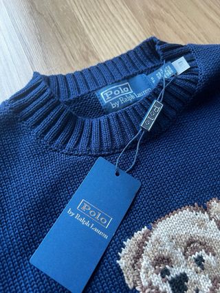 Jersey Polo Ralph Lauren Oso Bandera Mujer