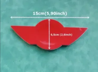 15x6,5cm Emblema Capó Mini Cooper One