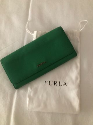 Billetera Furla Grande Verde
