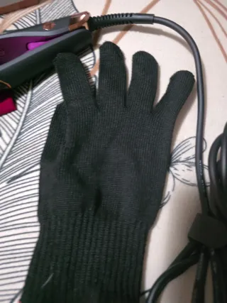 Plancha de Pelo y rizador Landot Negra y Morada