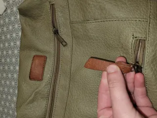 Mochila estilo Misako Antirrobo Verde Mujer