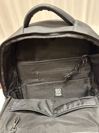 Zaino Carpisa Uomo Nero Porta USB