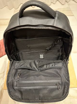 Zaino Carpisa Uomo Nero Porta USB