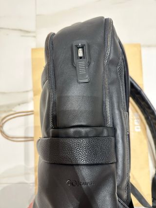 Zaino Carpisa Uomo Nero Porta USB